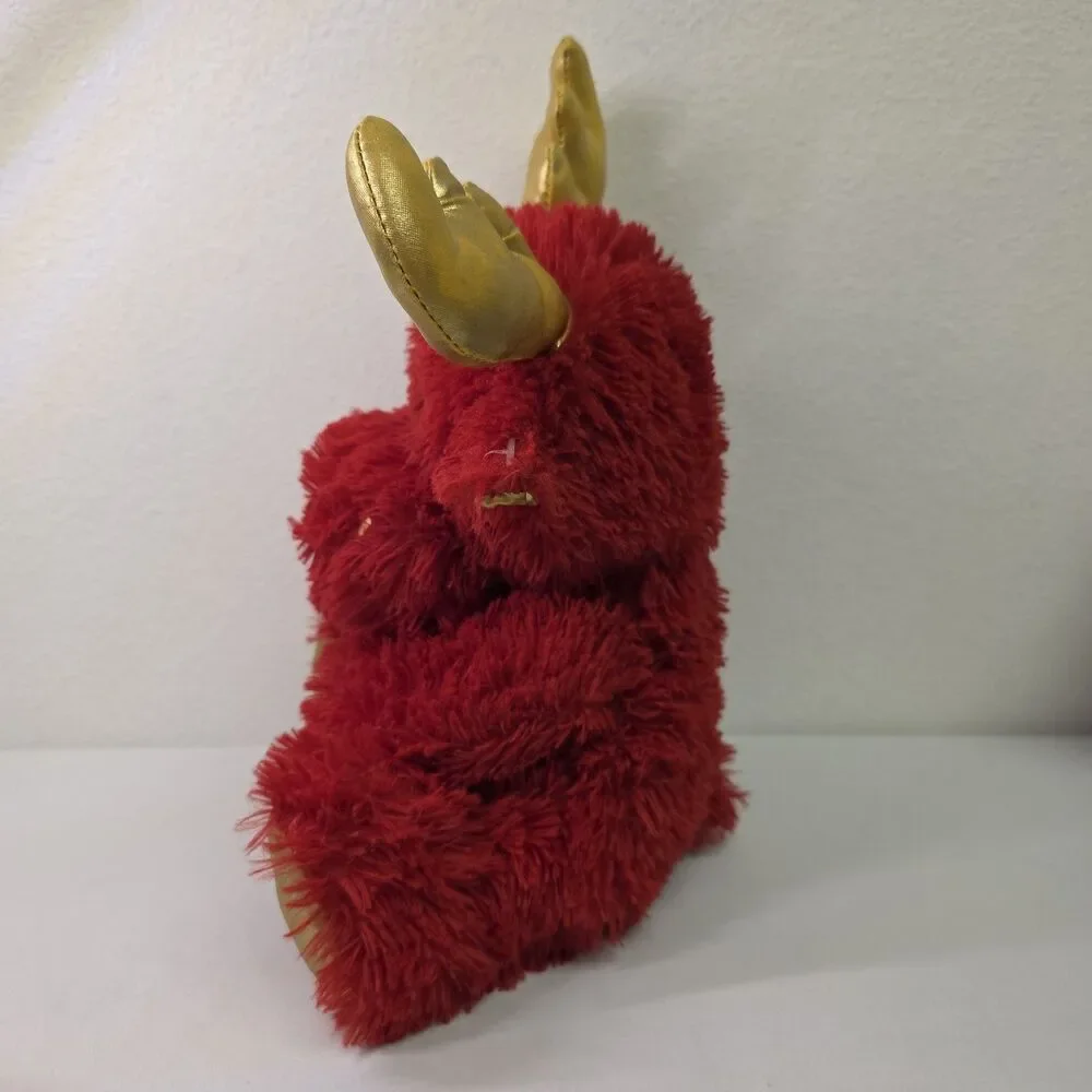 Sugar Loaf Red Moose Stuffed Holiday Plush, Christmas Season Stuffed Plush